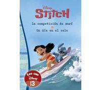 Lilo & Stitch. Leo con Disney. Un día en el cole y La competición de surf (Leo con Disney Nivel 3) (Aprendo con Disney)