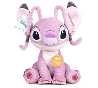 Lilo & Stitch Peluche con Sonido Peluche Suave Soft Original Peluche Niña Niño Regalo para Cumpleaños (Angel 20 cm)
