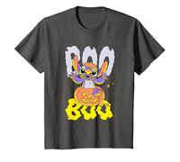 Lilo & Stitch Stitch Halloween Boo Pumpkin Camiseta, Niños, Asfalto, 6 años