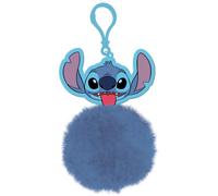 Lilo & Stitch Stitch - Llavero con pompón, regalo oficial de bolsa suave
