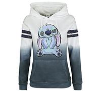 Lilo & Stitch Stitch Mujer Sudadera con Capucha Multicolor 65% algodón, 35% poliéster Regular