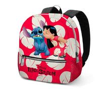 Lilo y Stitch Kiss-Mochila Sweet, Rojo, 26 x 33 cm, Capacidad 9,5 L