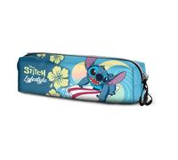 Disney Estuche portatodo cuadrado Lilo y Stitch Lifestyle Fan 2.2 Azul 22 x 9 cm