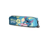 Disney Estuche portatodo cuadrado Lilo y Stitch Lifestyle Fan 2.2 Azul 22 x 9 cm
