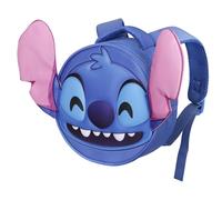 Disney-Mochila Emoji, 22 x 22 cm, Capacidad 4 L, Stitch