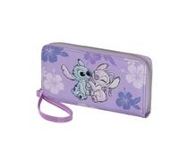 Lilo y Stitch Stitch & Angel-Billetero Essential, Lila, 19 x 10 cm