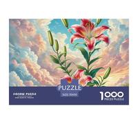 Lily 1000 Pieces Jigsaw Puzzles For Adults Challenging Game Stress Relieving Entertainment Exercise The Memory of The Brain for The Whole Family, Gifts for Women, Gifts for Men 70x50cm/1000pcs