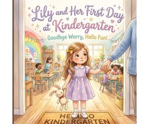 Lily and Her First Day at Kindergarten: Goodbye Worry, Hello Fun! A Heartwarming Picture Book About Separation Anxiety and Courage for Kids Ages 3-7