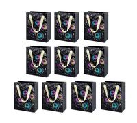 Lily Brown Paquete De 10 Bolsas De Regalo Coloridas Con Asas Elegantes Bolsas De Regalo De Papel Multiusos Bolsas De Almacenamiento