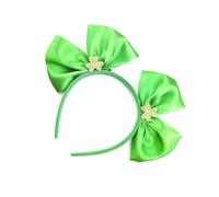 Lily Brown Perfecto para la fiesta del Día Nacional Irlandés con divertida diadema de primavera. Varios accesorios para fiestas para elegir para la celebración irlandesa