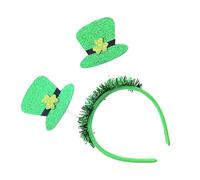 Lily Brown Perfecto para la fiesta del Día Nacional Irlandés con divertida diadema de primavera. Varios accesorios para fiestas para elegir para la celebración irlandesa