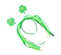 Lily Brown Perfecto para la fiesta del Día Nacional Irlandés con divertida diadema de primavera. Varios accesorios para fiestas para elegir para la celebración irlandesa