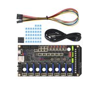 Lily Brown Placa base de impresión 3D avanzada STM32H723VGT6 para H7 32 bits con entrada de potencia independiente del motor