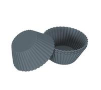 Lily cook - KP0069 Moldes de Papel Tulipán para Muffins y Cupcakes - Resistentes al Calor - 24 Piezas - Tamaño Estándar - Color Marrón