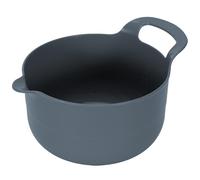 LILY COOK, KP0074, Juego de 3 Cuencos ergonómicos, versátiles y fáciles de Limpiar, con Base Antideslizante para cocinar de Forma Segura - Tamaño: 187, 135, 95 cm - Color: Beige, Azul