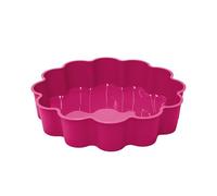 Lily cook MOULE A Gateau EN Silicone POUR Faire Des Parts EN Forme DE Coeur-Couleur ALEATOIRE, Autre, Rosa, 24 x 24 x 5 cm