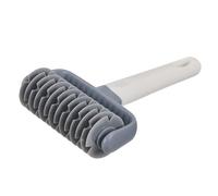 Lily cook Rodillo Decorador de Masa Rombos Fácil de Usar Rojo y Gris | Polipropileno, rodillo decorador de masa, 17,3 cm, corte de rombos, fácil de usar, pastelería, rojo y gris
