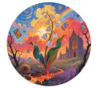 Lily del Valle 1000 Piece Jigsaw Puzzle For Adults EduGatoional Games Stress Relief Puzzle Exercise The Memory of The Brain for Adults and Kids, Age 12 Years Up 1000pcs (67.5x67.5cm)