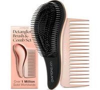 Lily England Cepillo de Pelo Desenredante Para Cabello Mojado, Seco, Fino, Grueso, Rizado - Mejor Cepillo Para Todo Tipo de Cabello - Regalo Para Mujeres y Niños ¡No Más Enredos