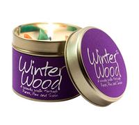 Lily Flame Winter Wood - Vela aromática, Color Violeta