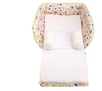 Lily&her Friends - Saco de dormir para cama con relleno, cuna y cuna, multifuncional plegable y portátil, fácil de llevar a todas partes, diseño dos en uno