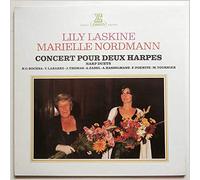 Lily Laskine, Marielle Nordmann - concert pour deux harpes - harp duets (33 tours)