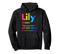 Lily Like A Normal Girl Only Cooler Queen Nombre Sudadera con Capucha