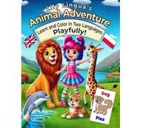 Lily Lingua's Animal Adventure: An English-Polish Coloring Book for Kids