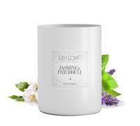 Lily & Loaf Vela de cera de soja con jazmín y pachulí, libre de toxinas, 40 horas de combustión.