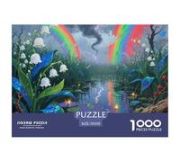 Lily of The Valley Puzzle 1000 Pezzi per Se Détendre FAI Da Te, Intrattenimento Creativo, Divertimento Gioco Familiare Regali Natale per Adulti E Bambini Da 14 Anni E Più 70x50cm/1000pcs