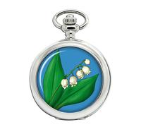 Lily Of The Valley Reloj Bolsillo Hunter Completo