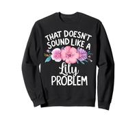Lily Personalized Cute Flower Girls Lily Name Sudadera