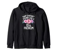 Lily Personalized Cute Flower Girls Lily Name Sudadera con Capucha
