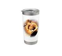 Lily Rose Corriendo Fuera del Tiempo Vaso térmico de acero inoxidable de doble pared