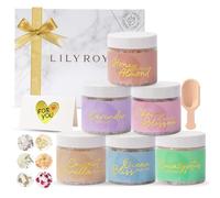 LILY ROY Set de Cestas de Regalo para Baño de Spa, Perfumes, Caja de Regalo para Baño y Cuerpo, 15 Piezas, Sales de Epsom, Bombas de Baño, Regalos de Spa para Mujeres, Padres, Día de Madres, Kit de Sp