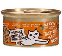 Lily’s Kitchen Made with Natural Ingredients Tasty Cuts in Gravy Chicken Adult Wet Cat Food 18 x 85g