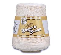 Lily Sugar'n Cream Garn - Hilo, Multicolor (Soft Ecru), 1 unidad