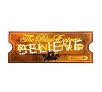 LILYDEAL Polar Exp Believe - Réplica de Billete Perforado de IDA y Vuelta (1)