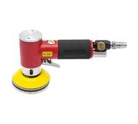 Lilyeriy Pulidora excéntrica - Pulidora de aire comprimido, 25 mm, 50 mm, 75 mm, amoladora angular con esponja de pulido de 27 piezas, almohadilla de pulido, juego de platos de pulido de coche,