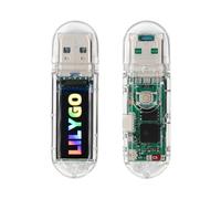 LILYGO T-Dongle-S3 ESP32-S3 TTGO - Placa de desarrollo con dongle de pantalla de 0.96 pulgadas ST7735 LCD Tarjeta TF