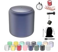 Lilyrhyme Sound Machine, Mini Sound Machine For Travel, Portable Bluetooth Speaker In Macaroon Color, White Noise Machine For Sleeping Adult (Jewel Blue)