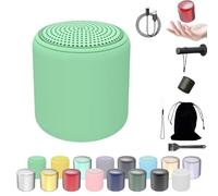 Lilyrhyme Sound Machine, Mini Sound Machine For Travel, Portable Bluetooth Speaker In Macaroon Color, White Noise Machine For Sleeping Adult (Matcha Green)