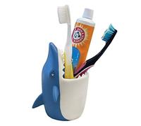 Lily's Home Fun Soporte para cepillos de Dientes para niños Organizador de Almacenamiento de baño para Pasta de Dientes y cepillos de Dientes también Gran Soporte para bolígrafos lápices y marcadores