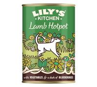 Lily's Kitchen Alimento húmedo natural para perros adultos: latas cordero con patatas (6 x 400g latas)