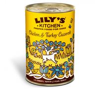 Lily's Kitchen Pollo y Pavo Lata para Perros 6 x 400 gr