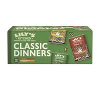 Lily's Kitchen Comida húmeda para Perros Adultos, 12 latas de 400 g, Diferentes variedades, Comida Natural para Perros, recién preparada con Carne y despojos, nutrición Completa