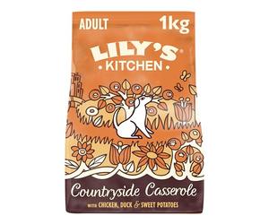 Lily's Kitchen Completo Pienso Seco para Perros Adultos, con Pollo y Pato, 4x1 kg