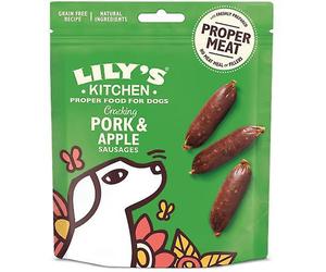 Lily's Kitchen Cracking Pork & Apple Sausages para Perros 8 x 70 gr