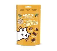 Lily's Kitchen Elaborado con ingredientes naturales paquete de golosinas para gatos adultos el soborno definitivo con pollo receta sin cereales 10 x 60g