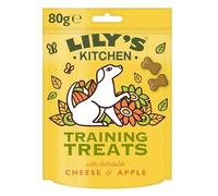 Lily's Kitchen Golosinas de Entrenamiento de Queso orgánico y Manzana (8 x 80 g)